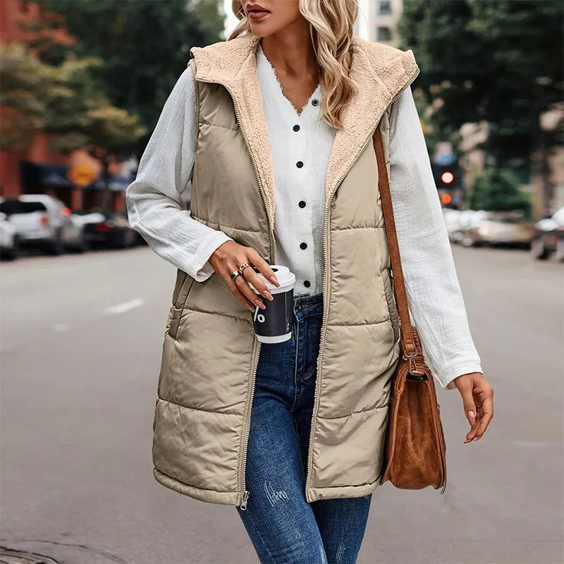 Nicole | Reversible Padded Gilet