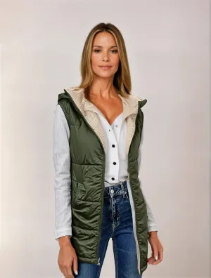 Nicole | Reversible Padded Gilet