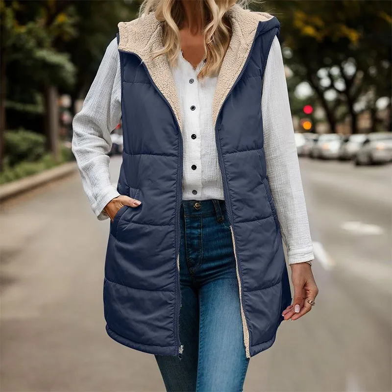 Nicole | Reversible Padded Gilet
