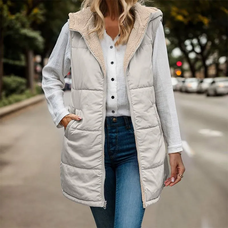 Nicole | Reversible Padded Gilet