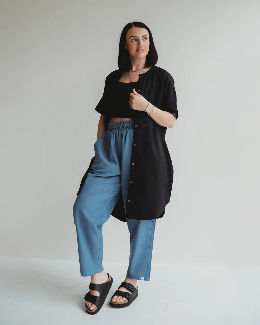 Nina Black Tunic