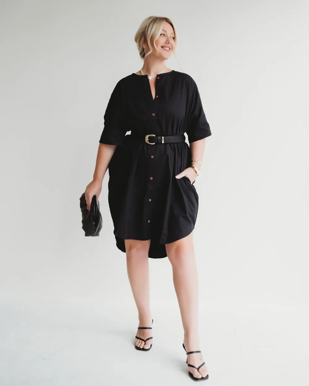Nina Black Tunic