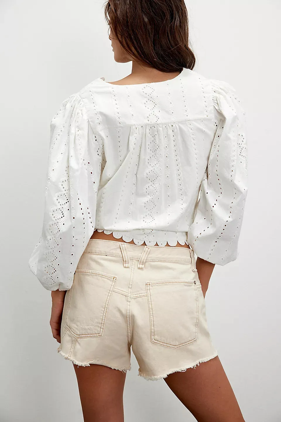 Now or Never denim shorts
