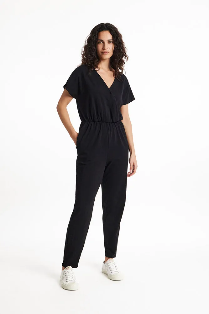 Organic Cotton Short Sleeve Jumpsuit