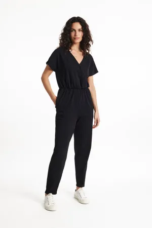 Organic Cotton Short Sleeve Jumpsuit