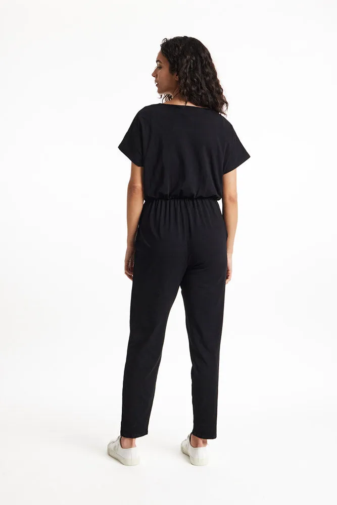 Organic Cotton Short Sleeve Jumpsuit
