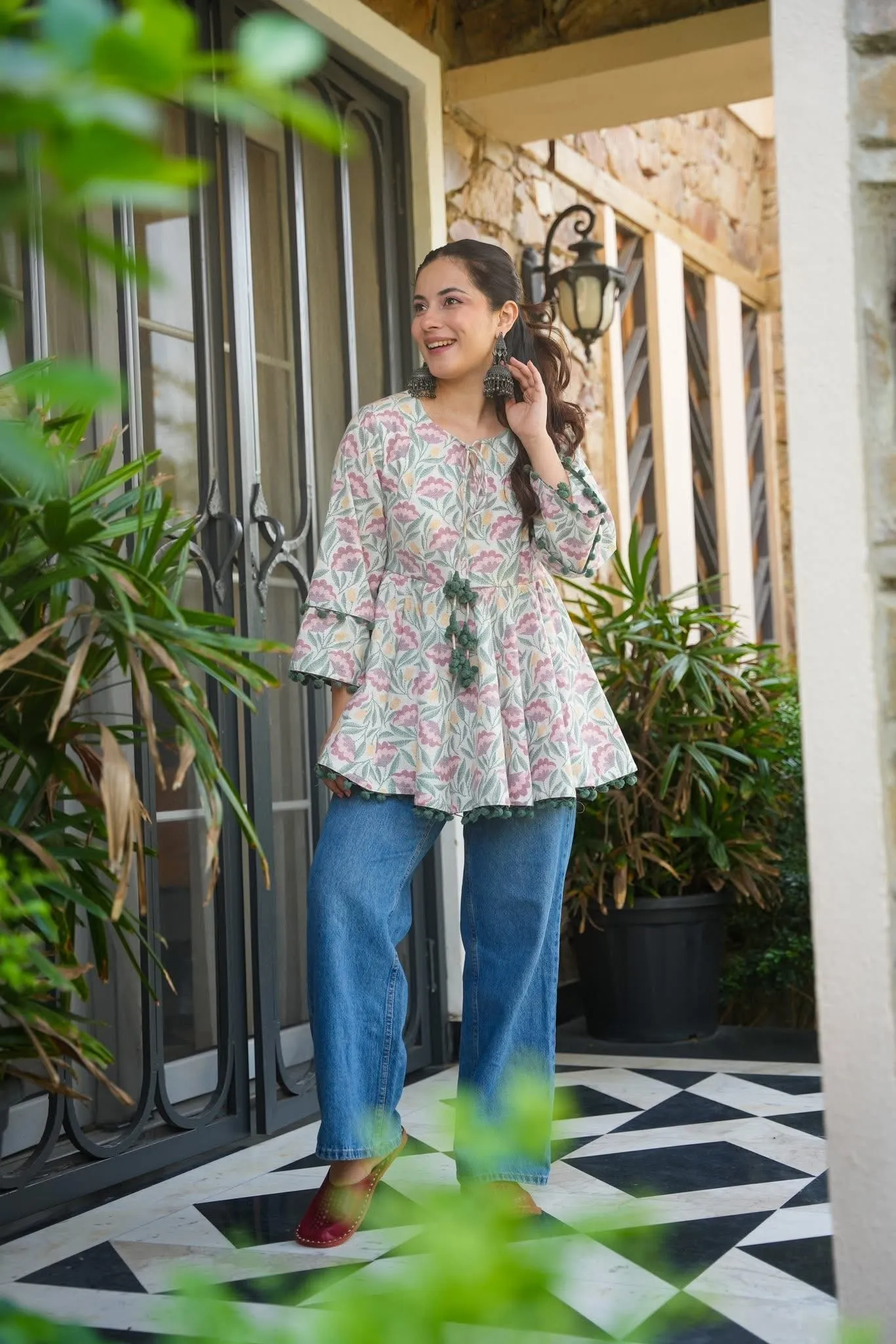 Pastel Breeze Cotton Top