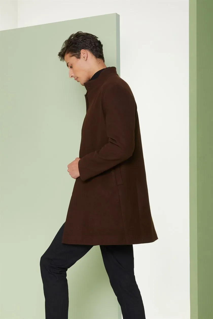 Perona   I   Mens -Outerwear-Blazers & Coat-Ito-Pma-Fv21-214-Dark Brown  AS7484