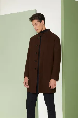 Perona   I   Mens -Outerwear-Blazers & Coat-Ito-Pma-Fv21-214-Dark Brown  AS7484