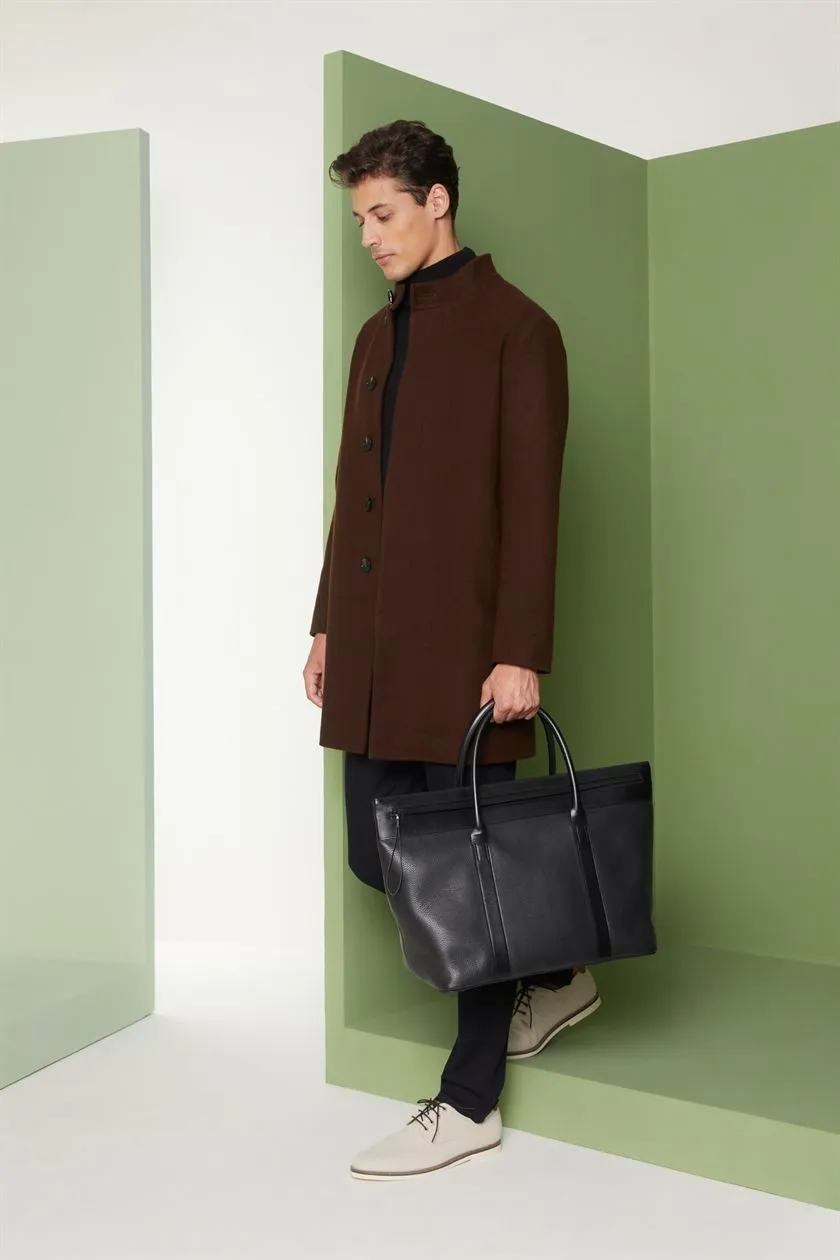 Perona   I   Mens -Outerwear-Blazers & Coat-Ito-Pma-Fv21-214-Dark Brown  AS7484