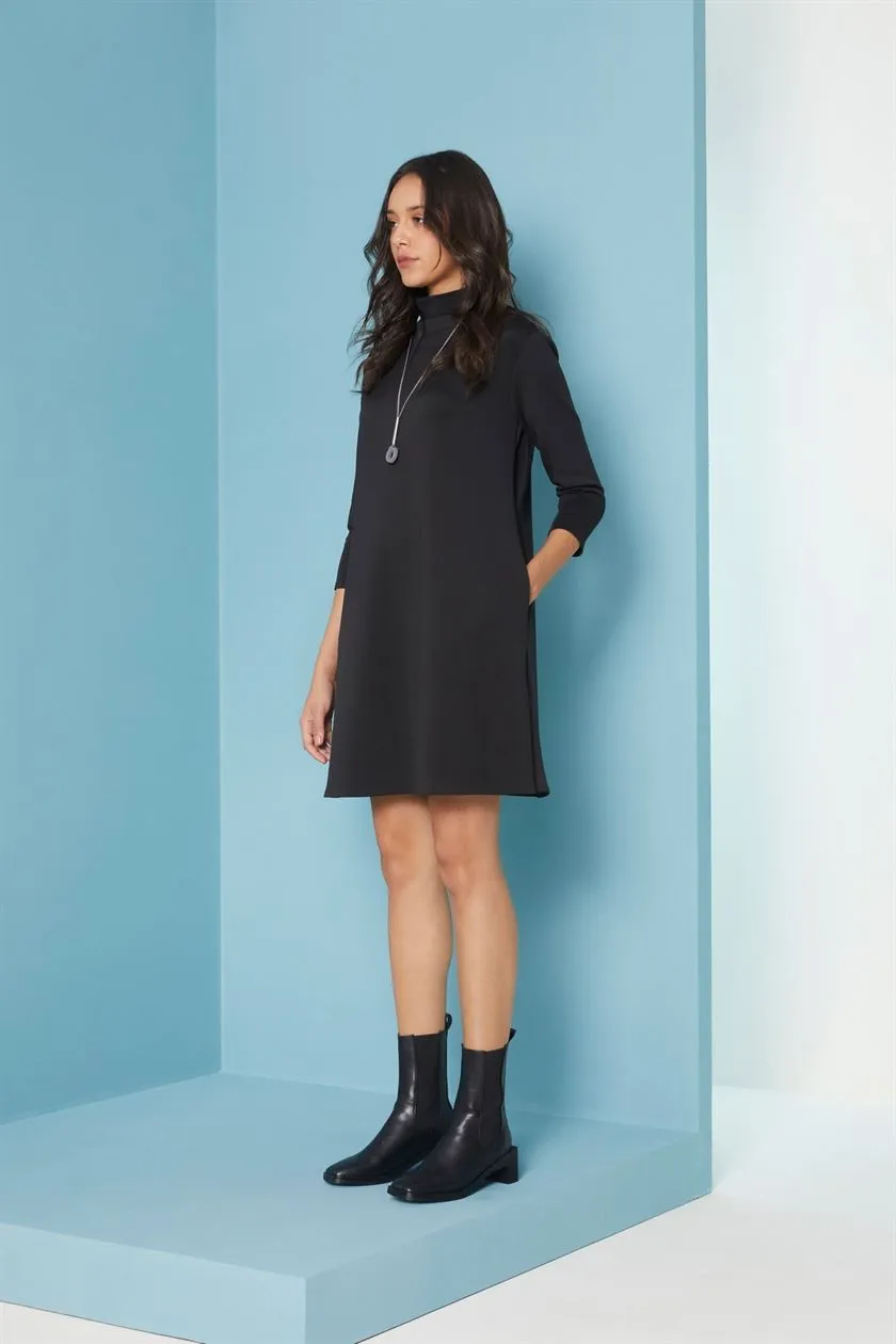 Perona   I   Womens-Dresses & Jumpsuits -Dresses-Oleen-Pwa-Fv21-722-Black  AS7695