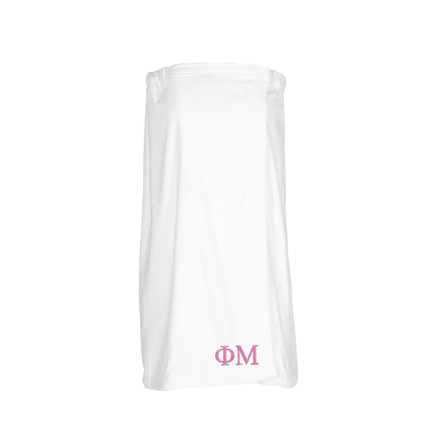 Phi Mu Terry Velour Spa Wrap