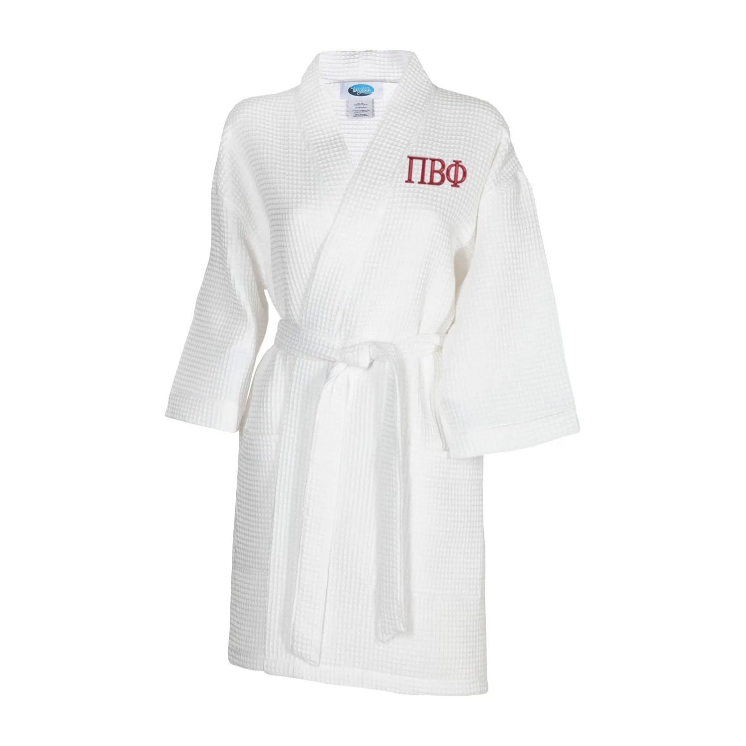 Pi Beta Phi Waffle Weave Kimono Bathrobe