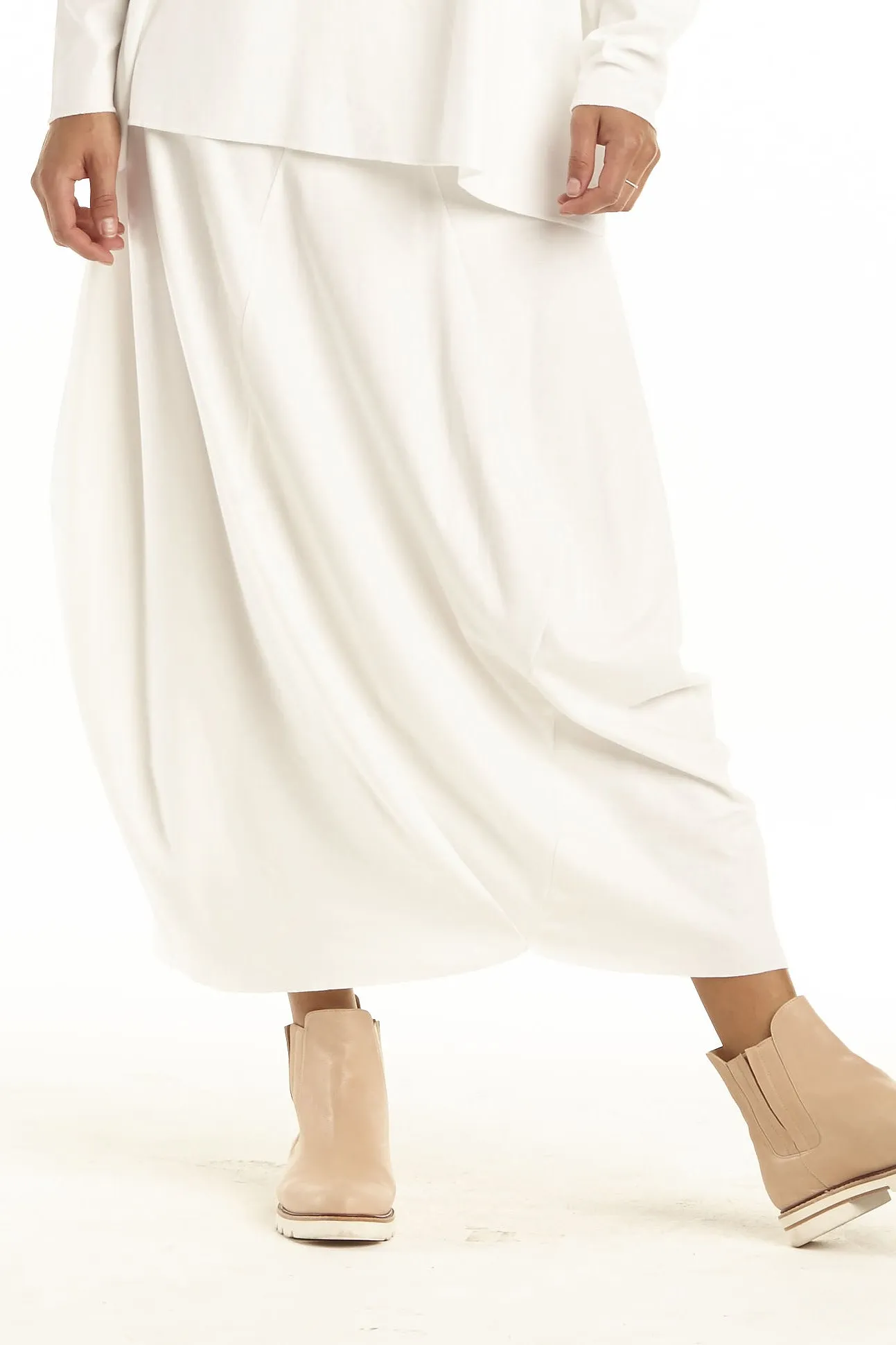 Pima Cotton Balloon Skirt