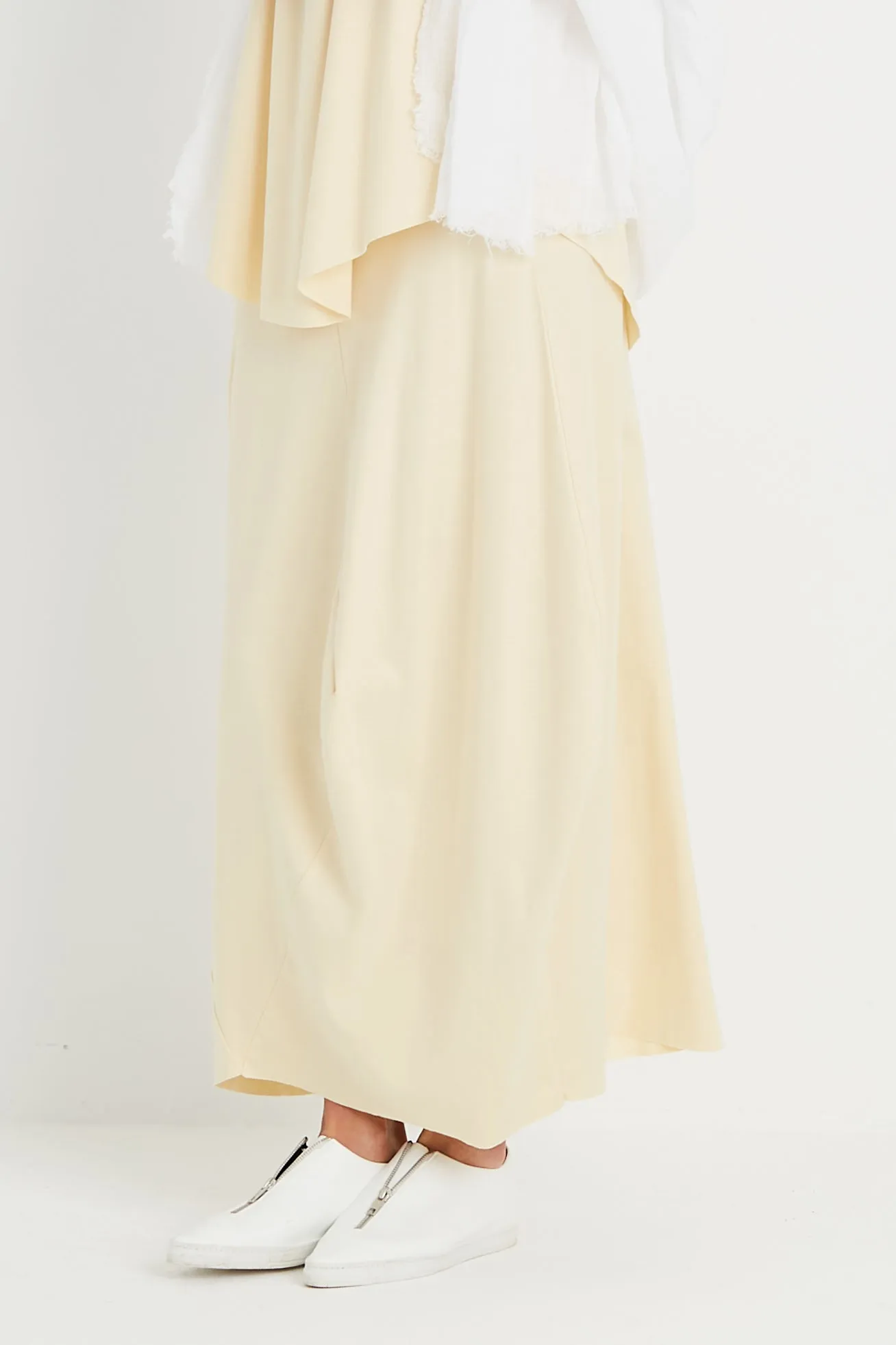 Pima Cotton Balloon Skirt
