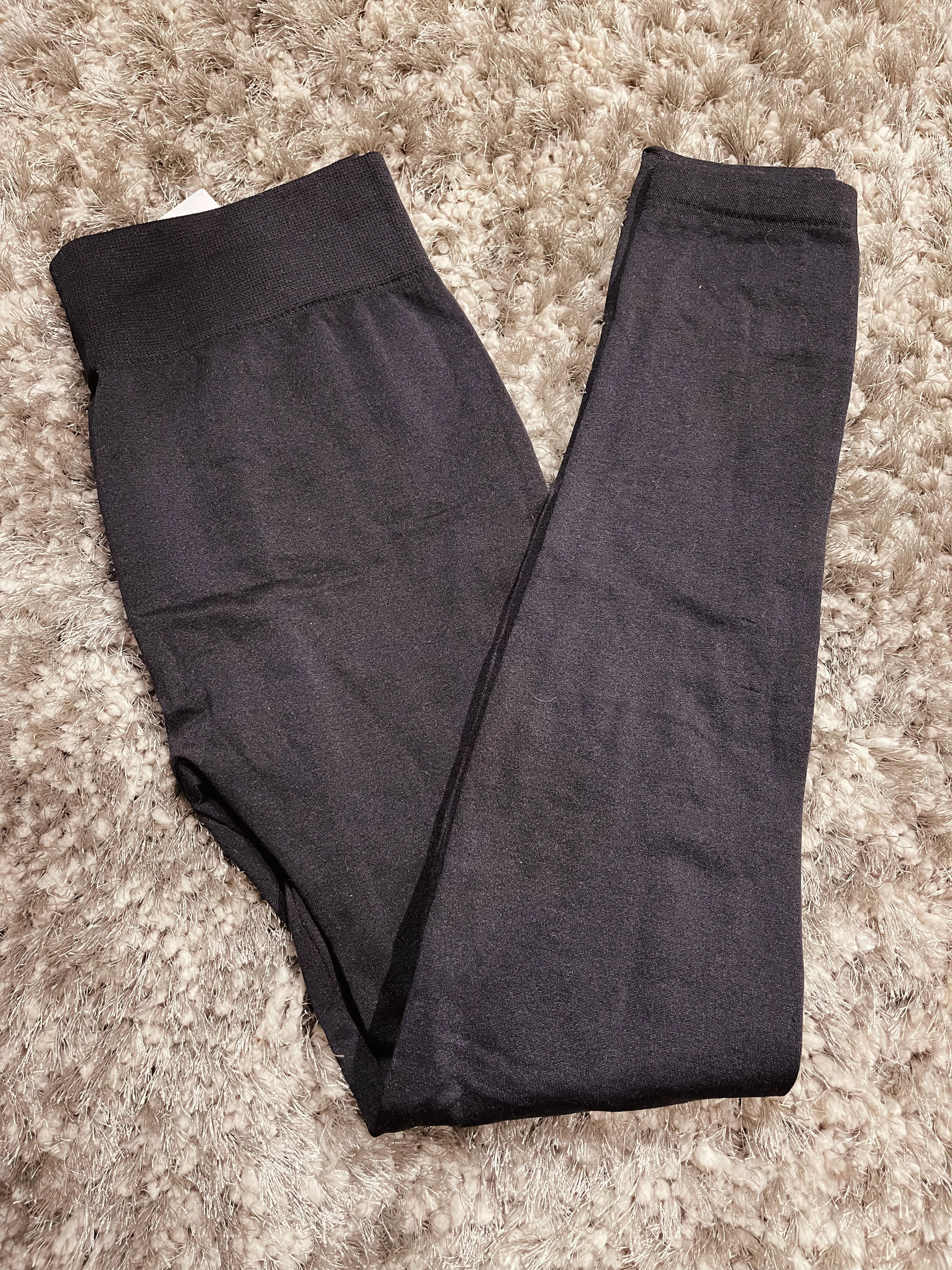 Plus Size Fleece Leggings