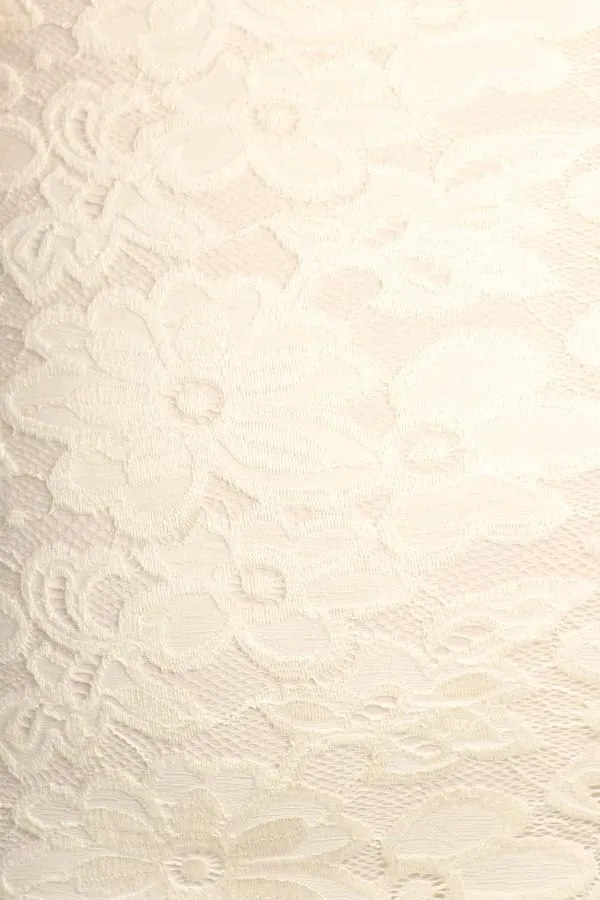 Plus Size Lace Accent Mermaid Sleeveless Dress [SALE]