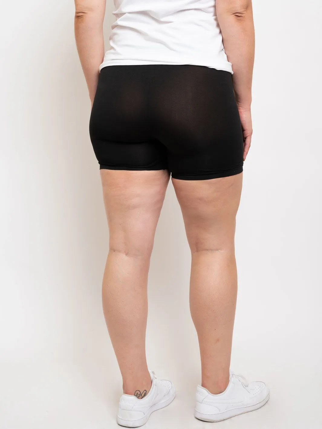 PLUS SIZE MINI LEGGINGS SHORT