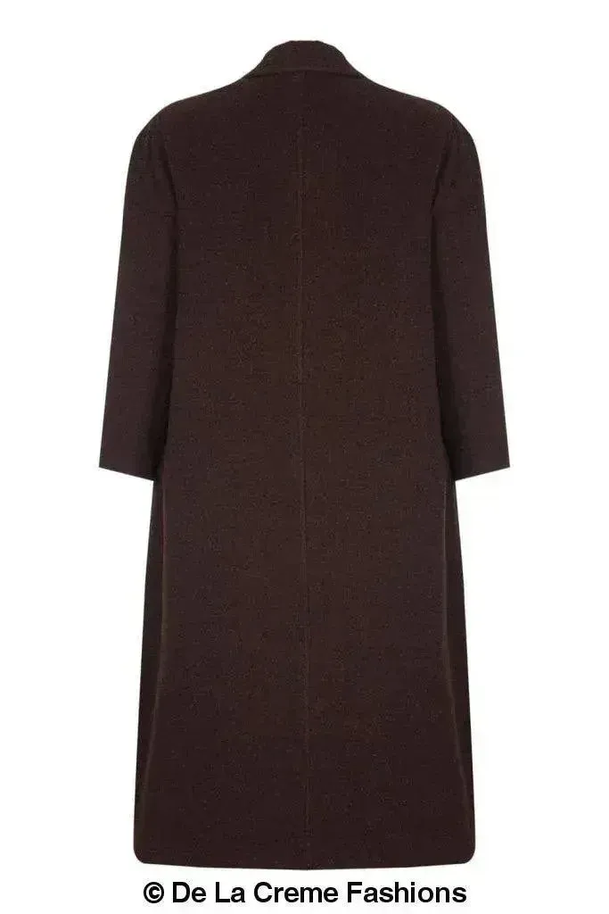 Plus Size Wool Cashmere Coat - Curve Inclusive | Femstylo