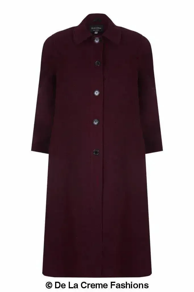 Plus Size Wool Cashmere Coat - Curve Inclusive | Femstylo