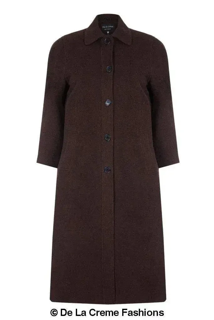 Plus Size Wool Cashmere Coat - Curve Inclusive | Femstylo