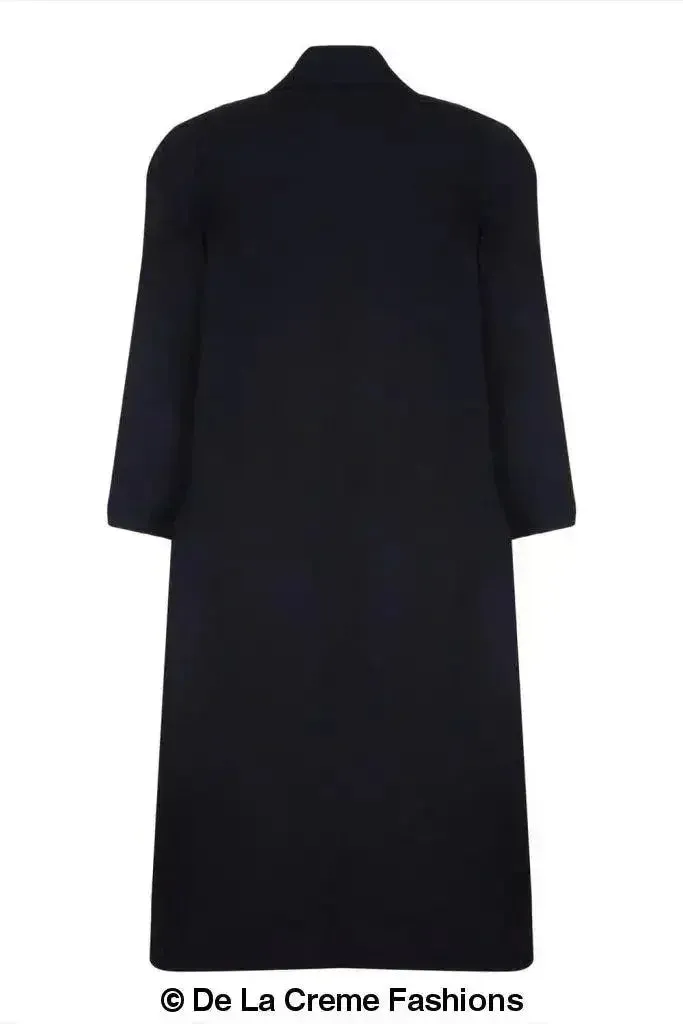 Plus Size Wool Cashmere Coat - Curve Inclusive | Femstylo
