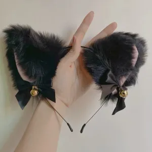 Plush Cute Cat  Ears Headband