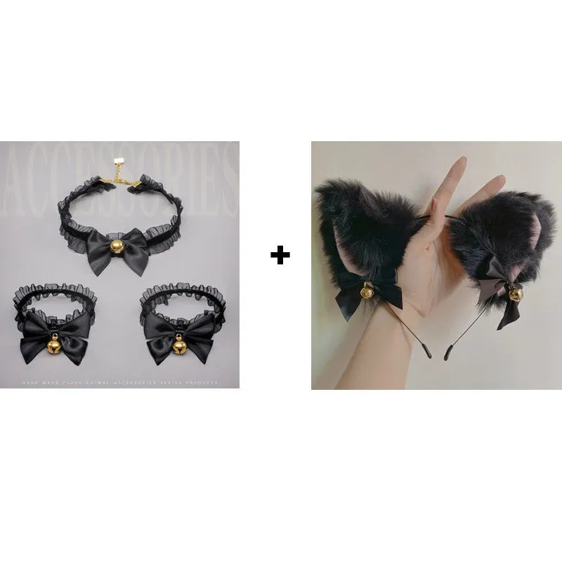 Plush Cute Cat  Ears Headband