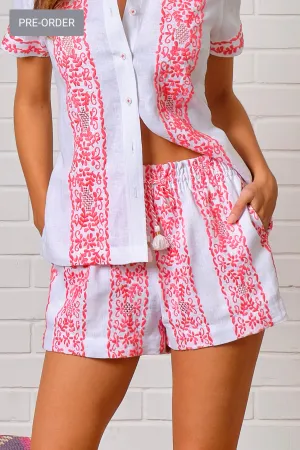 Pre-Order Veranda Short, Poppy