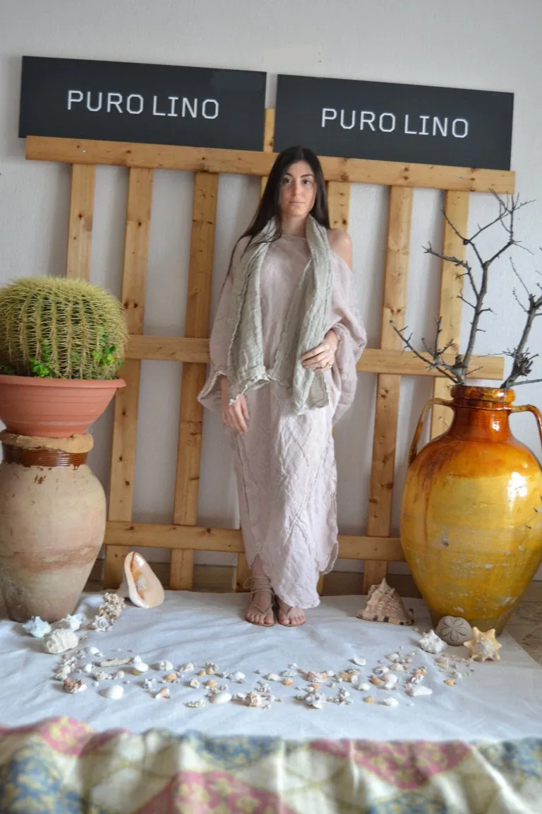 Pure Linen Positano Tunic Dress
