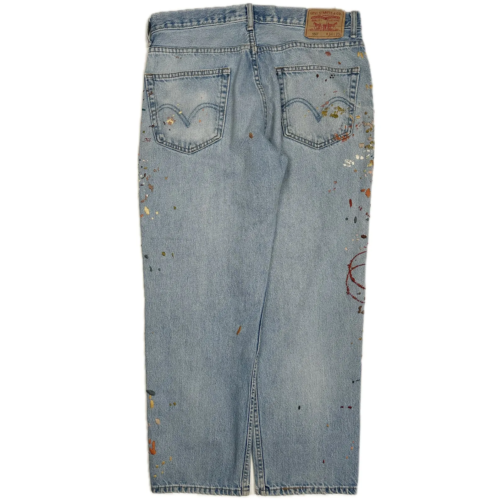 " 008 / 333 " VTG LEVI'S® 550 JEANS 34W 29L