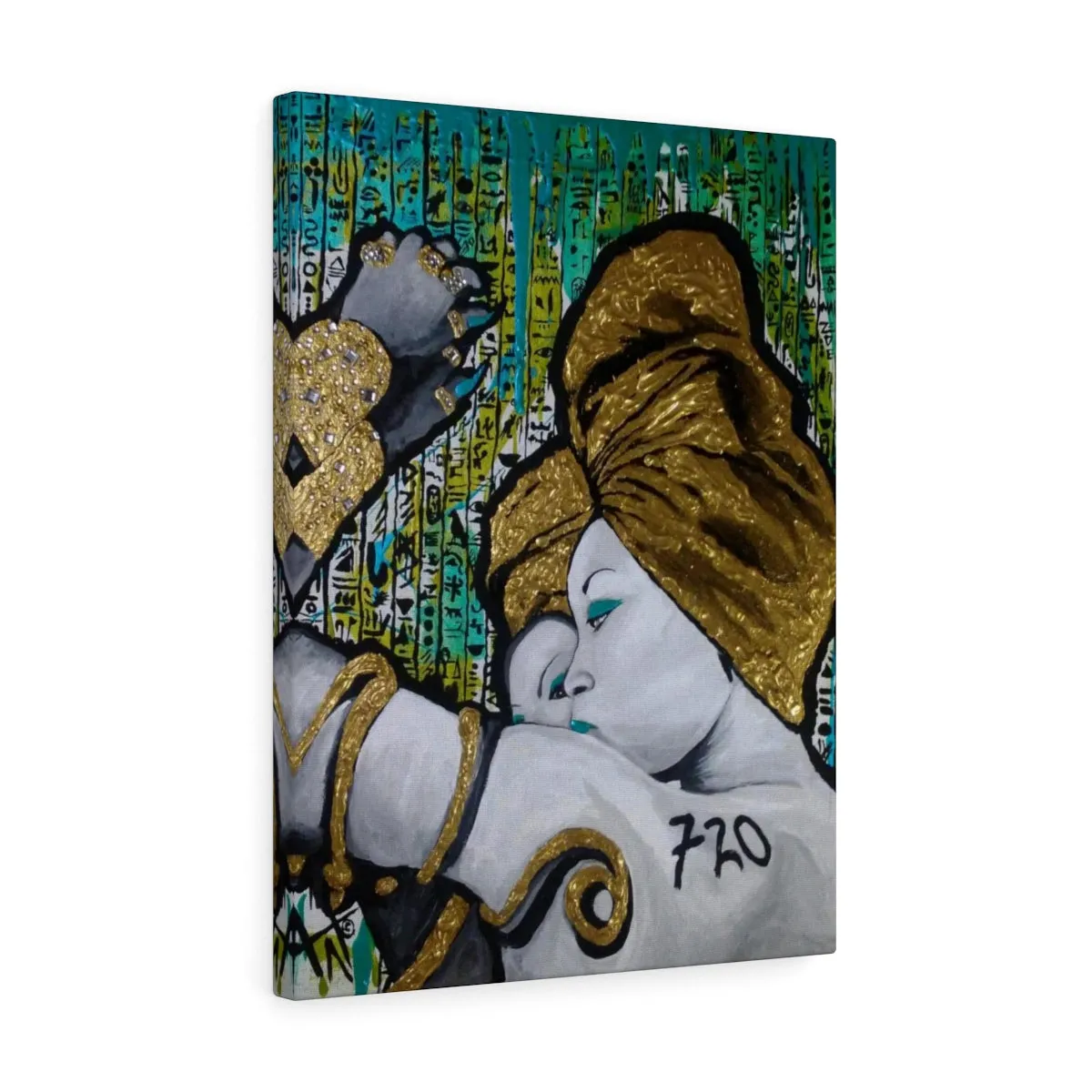 "Erykah Badu" Canvas Gallery Wrap