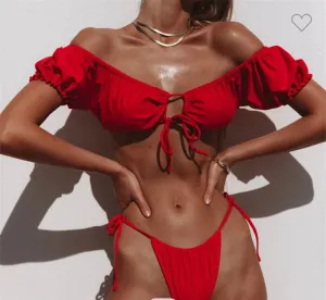 "Red-Hot" 2pc Swimsuit