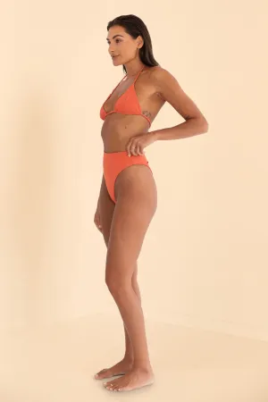 Radiance High Waisted Bottom - Papaya