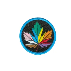 Rainbow Maple Leaf