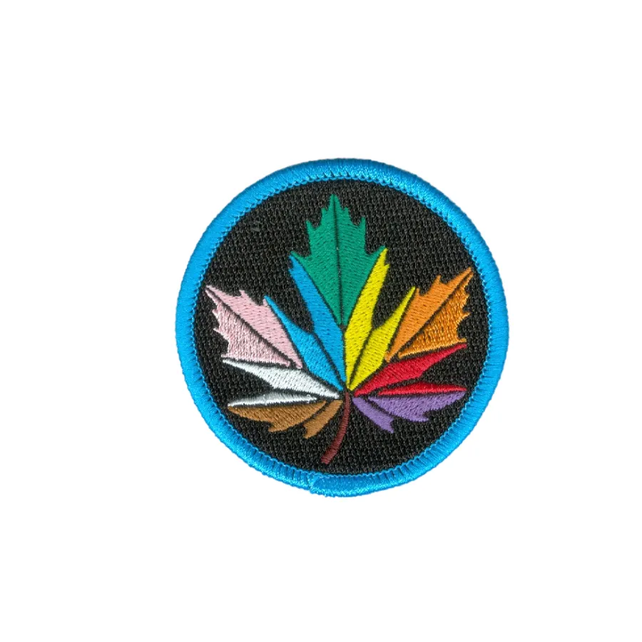 Rainbow Maple Leaf