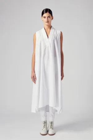 Rajesh Pratap Singh   I   Kosa V-neck tunic dress   White  8TH-2  Women classic collection