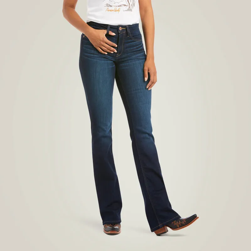 R.E.A.L. Womans High Rise Ballary Boot Cut Jean | 10036813