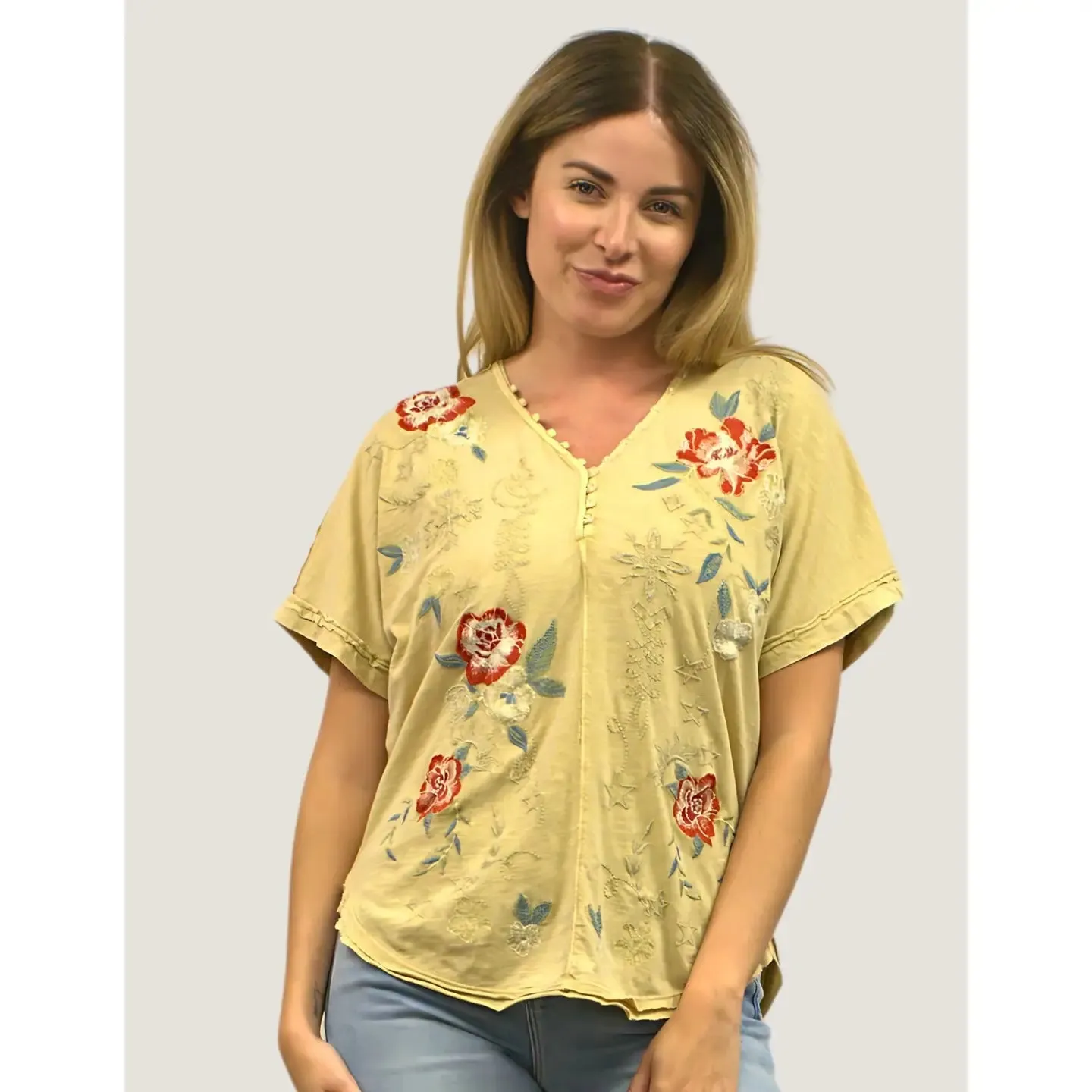 REVA TEE IN BAMBOO