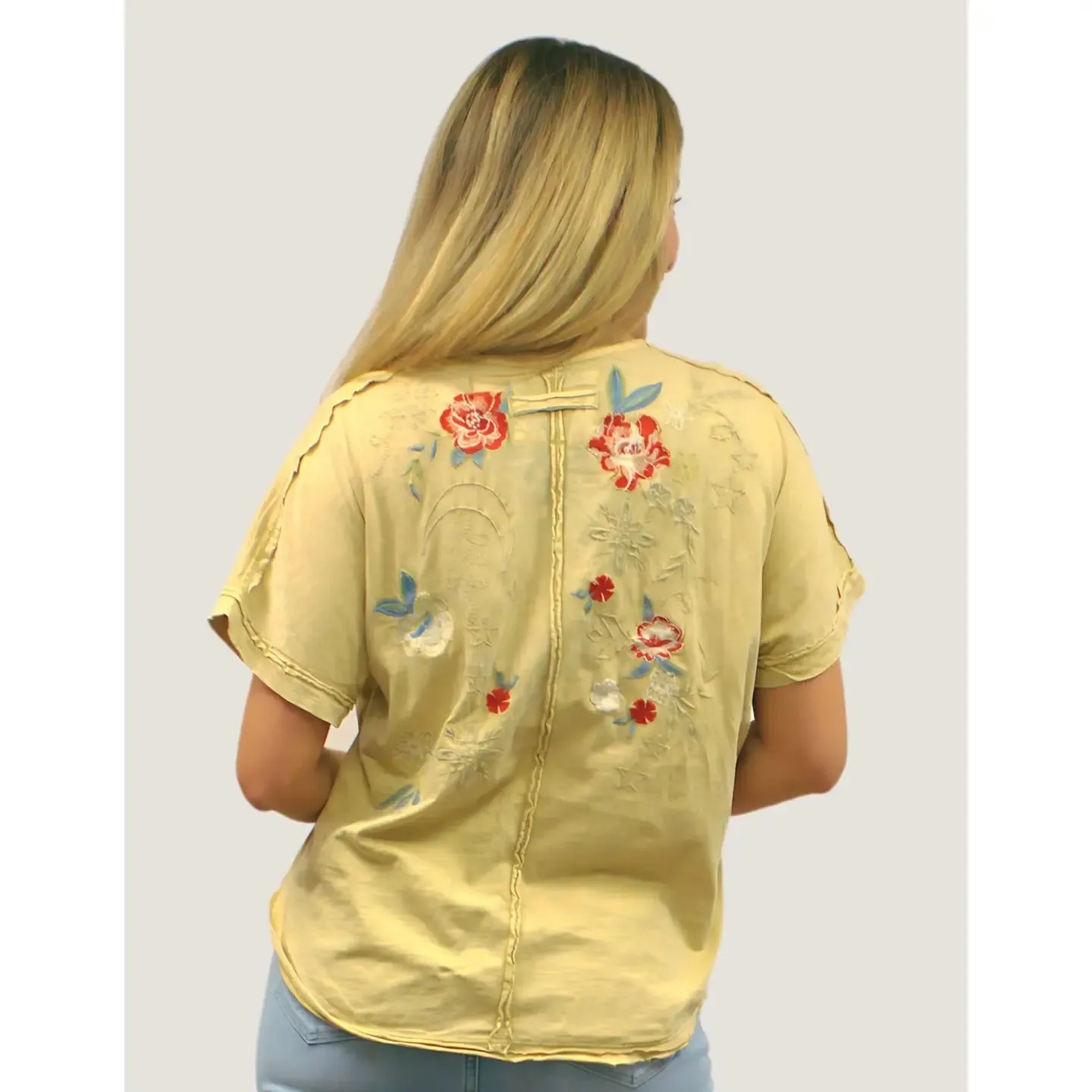 REVA TEE IN BAMBOO