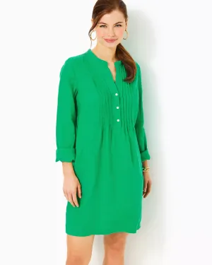 Rhoda Long Sleeve Dress (Brazilian Green)
