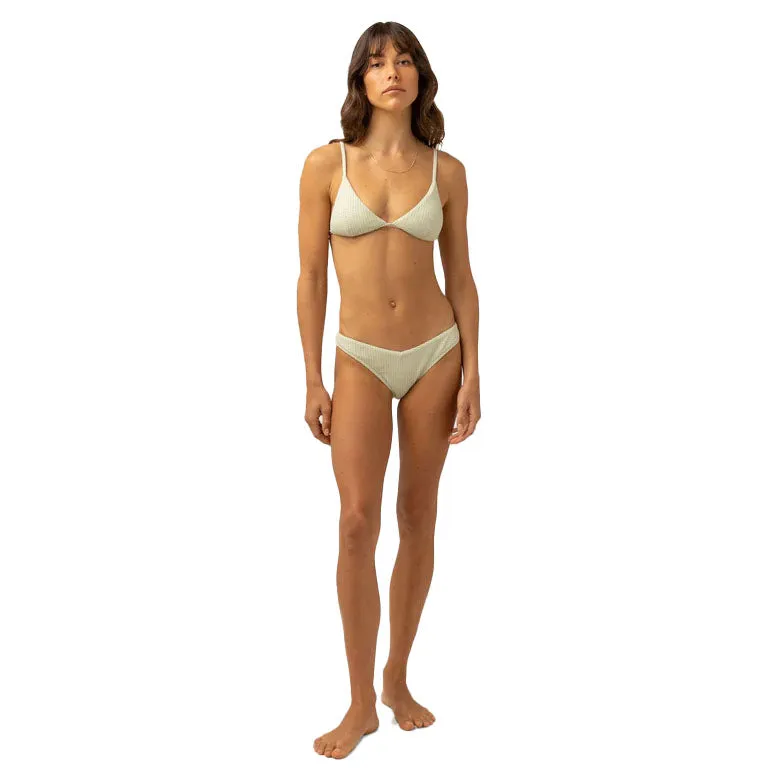 Rhythm Maisy Check Hi Cut Pant - Sage