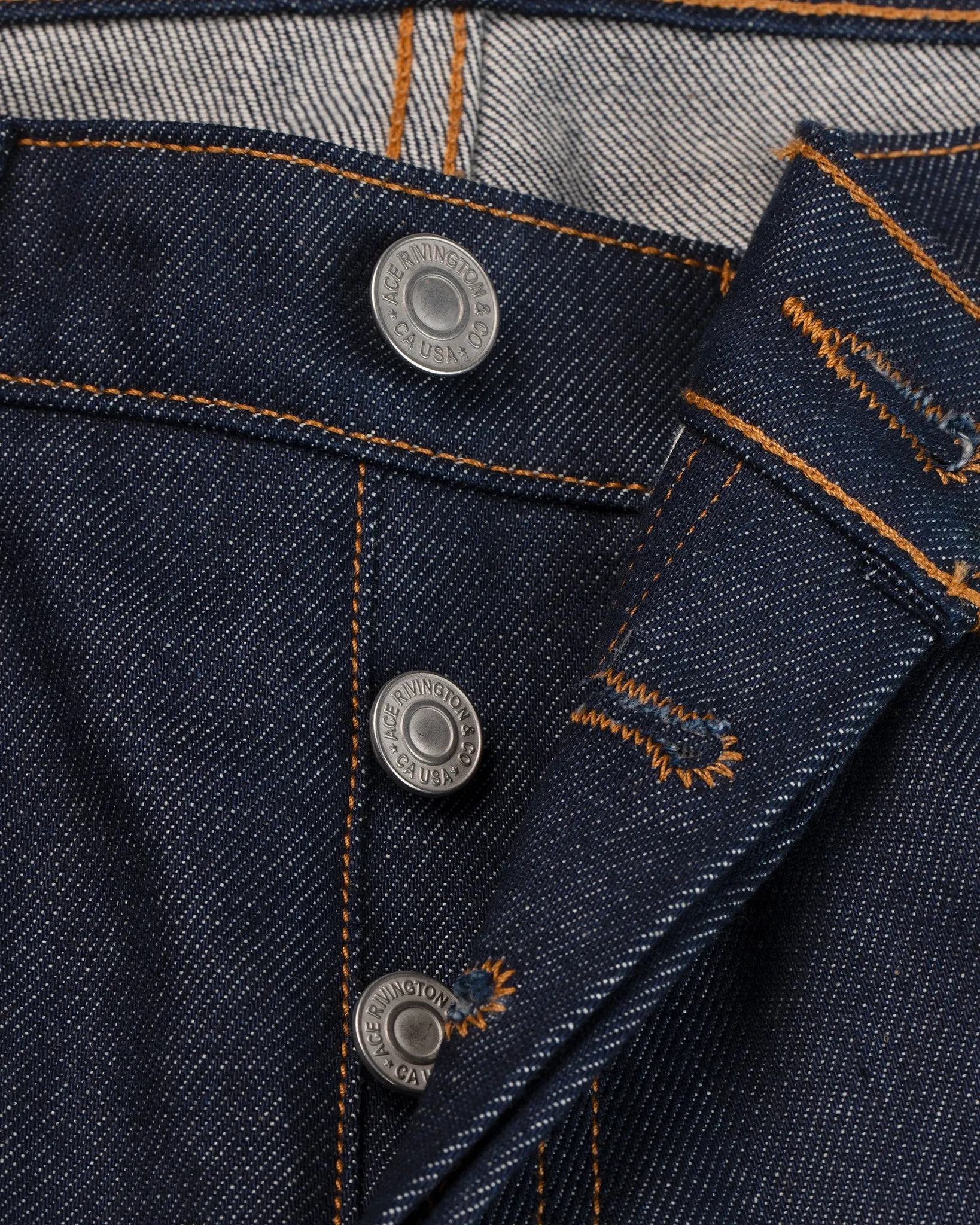 Rigid Denim - Athletic Straight Selvedge - Raw Indigo