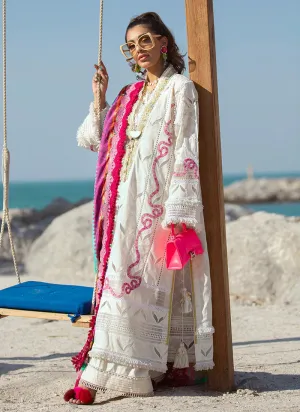 Rio Ivory | Farah Talib Aziz ILO ILO Luxury Lawn Collection 2022 | Unstitched Embroidered Lawn Suits