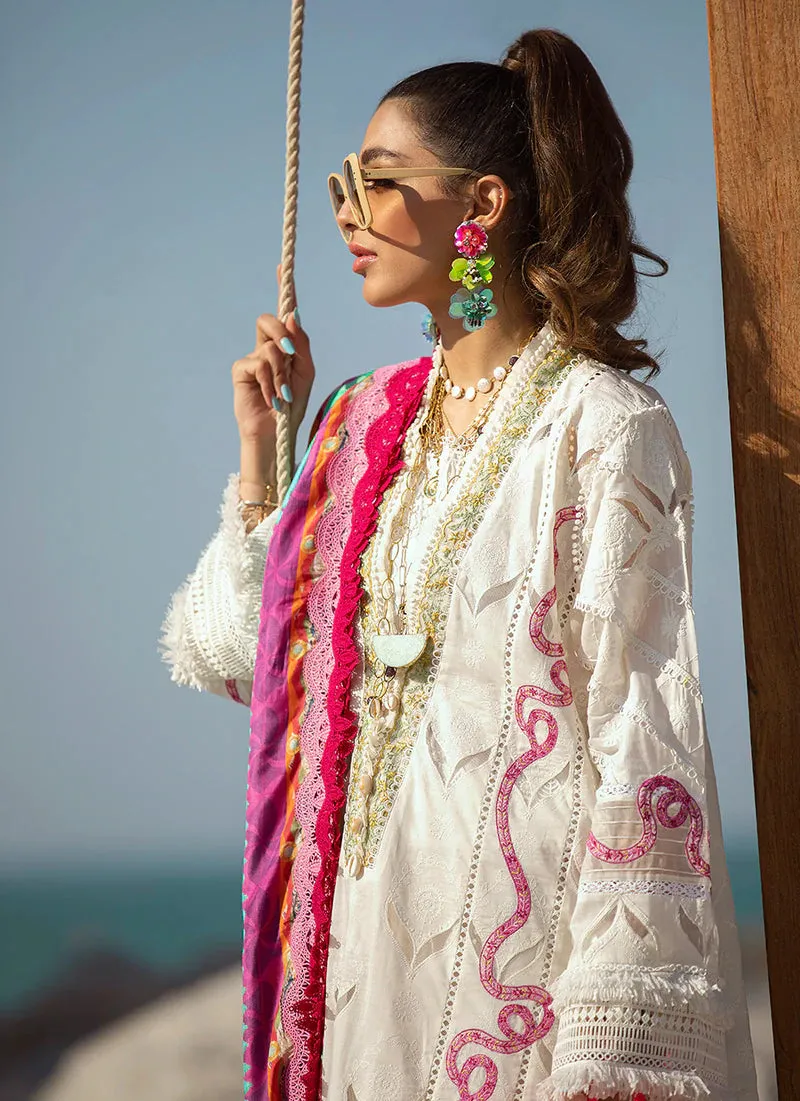 Rio Ivory | Farah Talib Aziz ILO ILO Luxury Lawn Collection 2022 | Unstitched Embroidered Lawn Suits