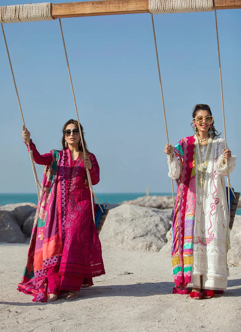 Rio Ivory | Farah Talib Aziz ILO ILO Luxury Lawn Collection 2022 | Unstitched Embroidered Lawn Suits