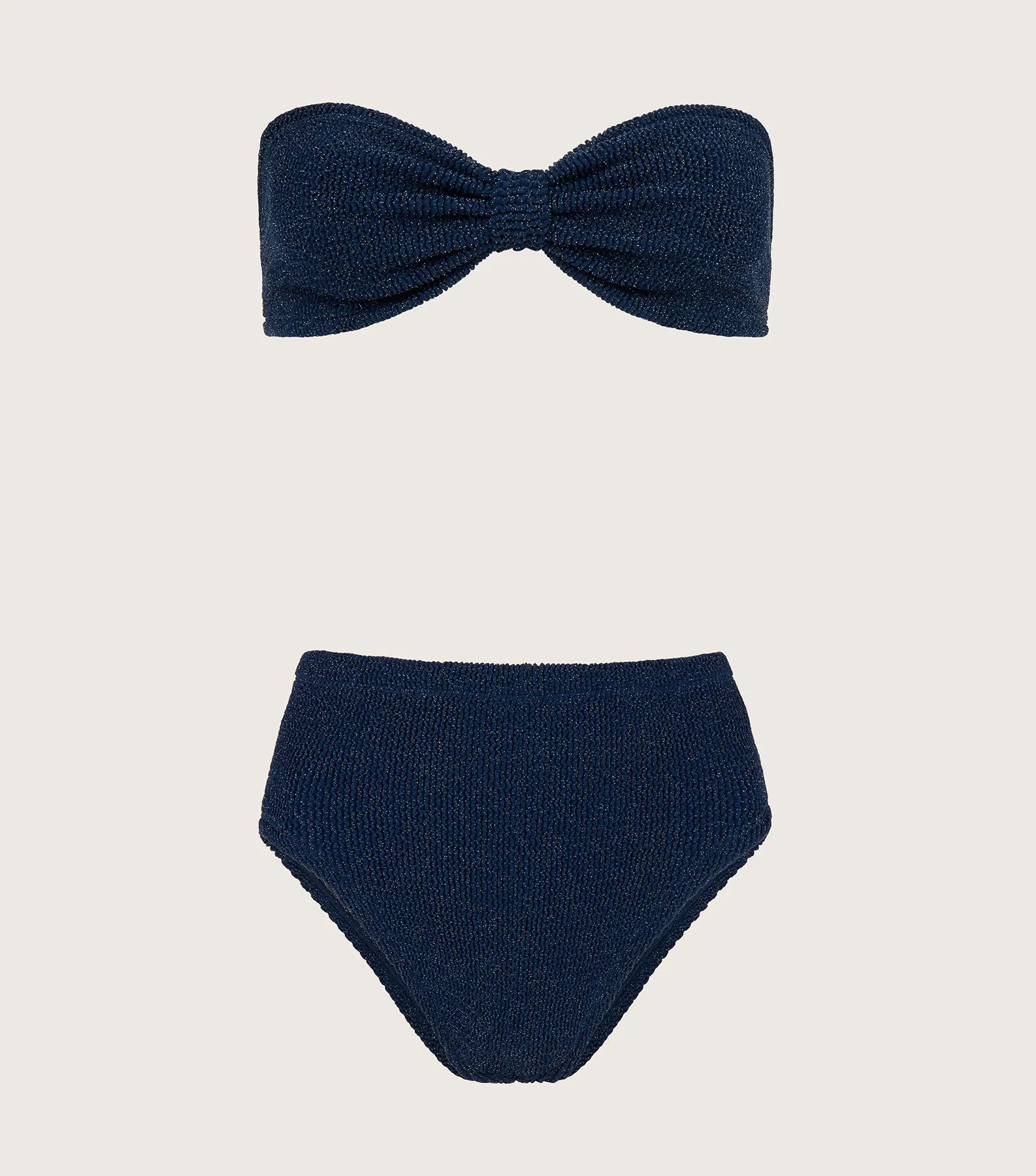 Ruby Bikini Lurex - Navy/Silver