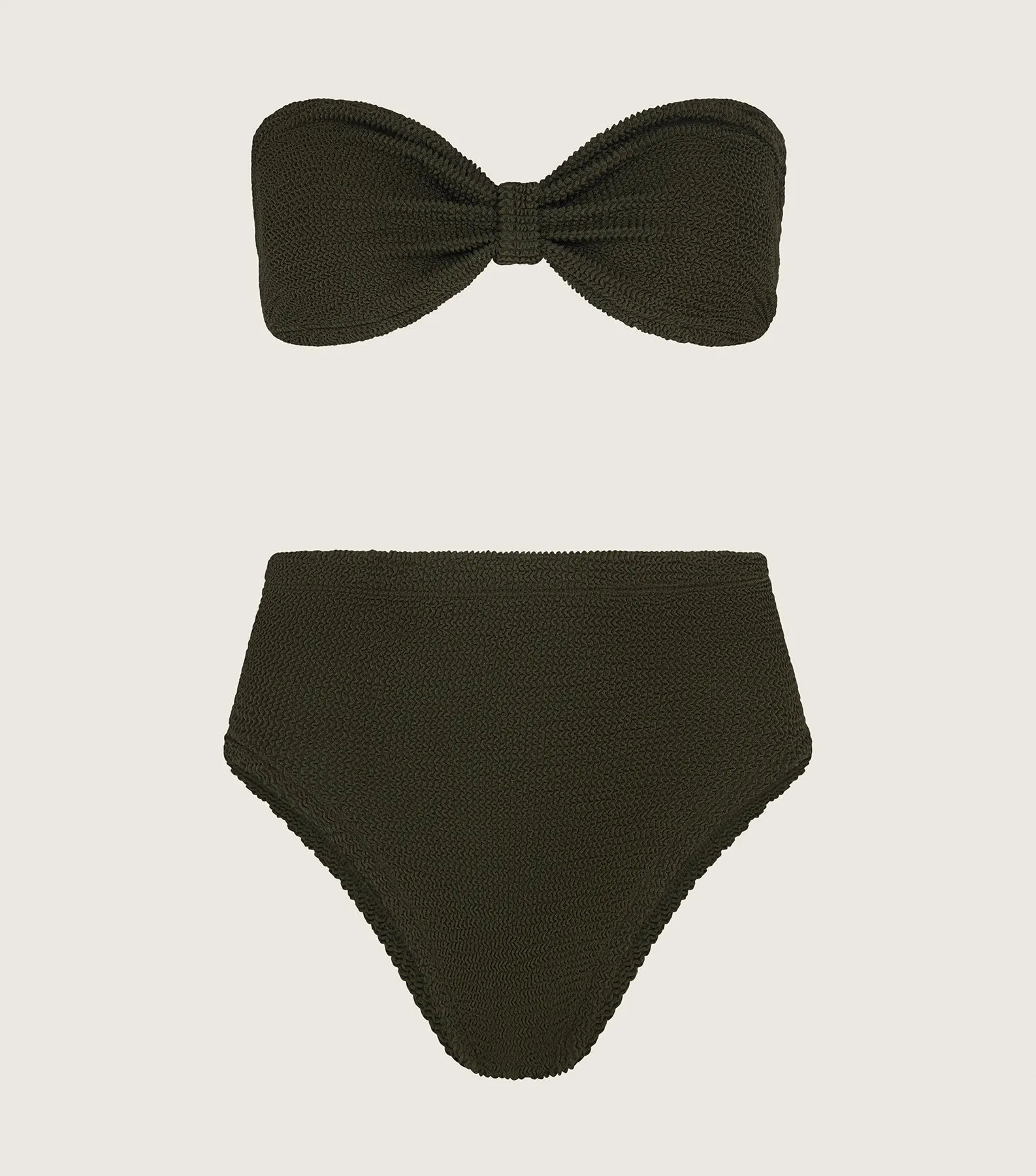 Ruby Bikini - Metallic Khaki