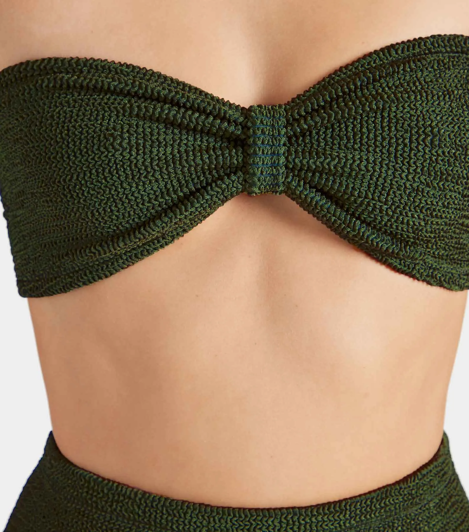 Ruby Bikini - Metallic Khaki