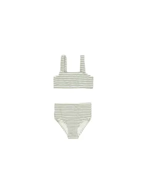 RYLEE   CRU Brently Bikini || Sage Stripe